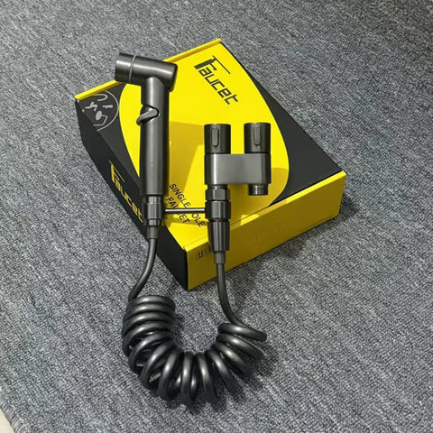 1-In-2-Handheld Out Dual Control Valve Bidet Sprayer for Toilet