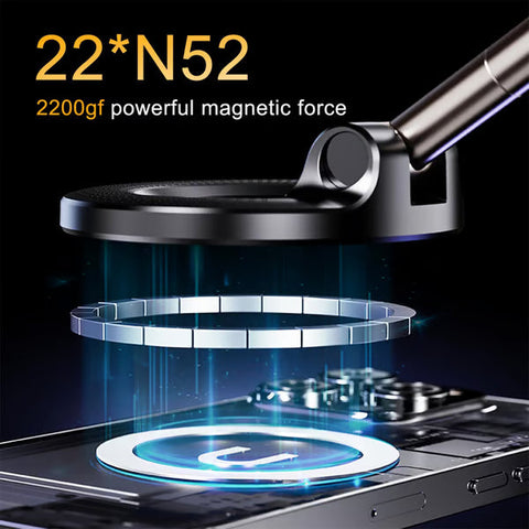 2025 Newest 360° Adjustable Vacuum Magnetic Suction Cup Phone Holder Mount