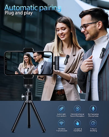 New Wireless Lavalier Microphone