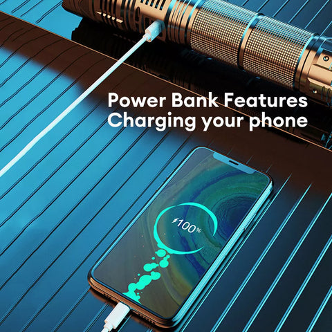 50000 LM Super Bright Flashlight