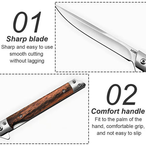 Folding Multi Tool Knife with Leather Pouch