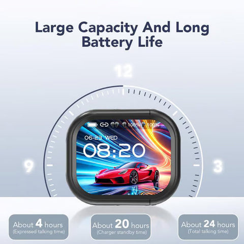 NE20 LED Display Translation Wireless Waterproof Earphones - Bluetooth 6.0