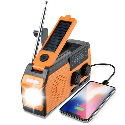 Solar-Powered Emergency Weather Radio