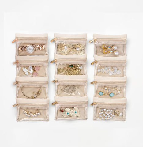 🔥Travel Jewelry Box with Small Pouches